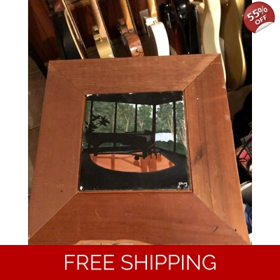 Piece of Ceramic Frame Baby Grand Piano Piece of Ceramic Frame Baby Grand Piano